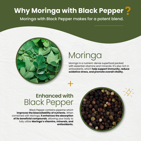 Moringa with Black Pepper