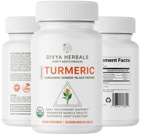 Turmeric + Ginger with Black Pepper