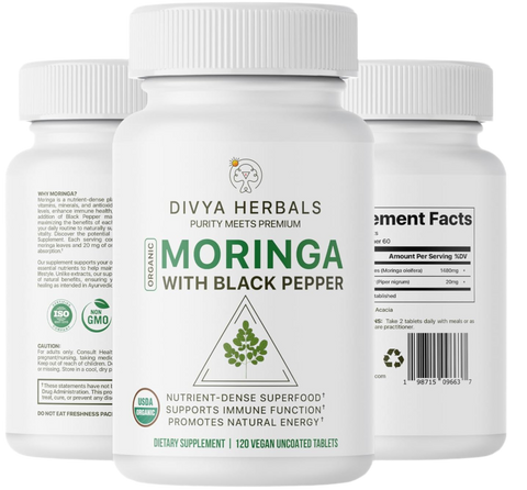 Moringa with Black Pepper