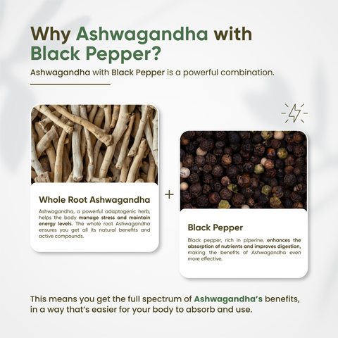 Ashwagandha with Black Pepper