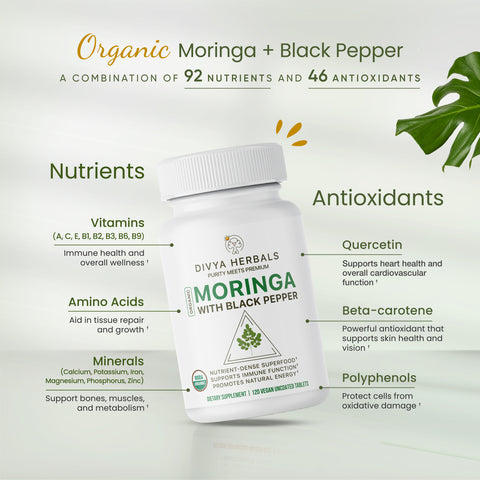 Moringa with Black Pepper