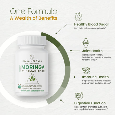 Moringa with Black Pepper